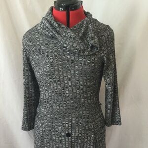 Robbie Bee Cowl neck sweater dress